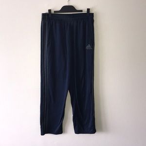Adidas sweatpants.